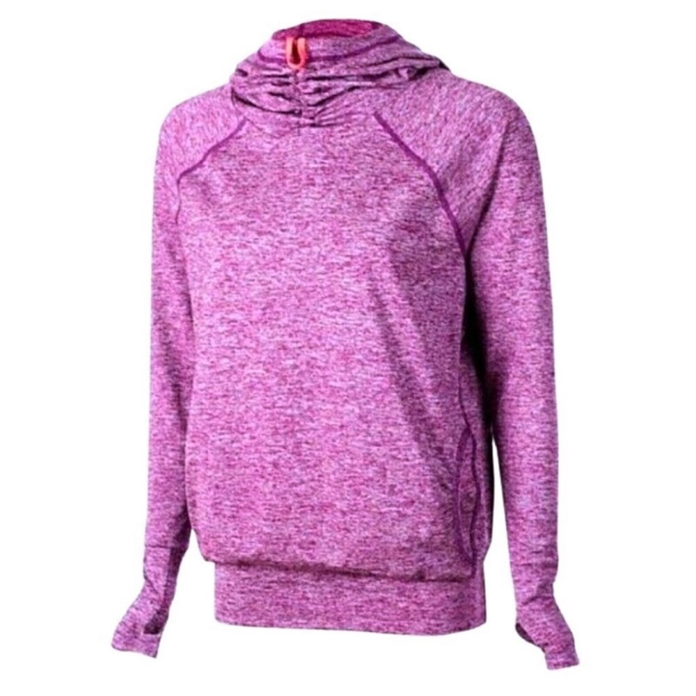 Sweaty Betty Heathered purple pullover sweater size M